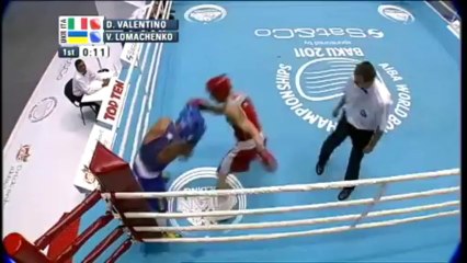 2011-10-07 Vasyl Lomachenko vs Domenico Valentino I