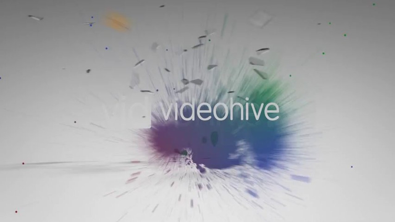 RGB Logo Splat - After Effects Template