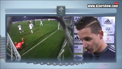 Déclaration de Florian Thauvin Après le Match Lyon 2 - 2 Marseille 15/12/2014