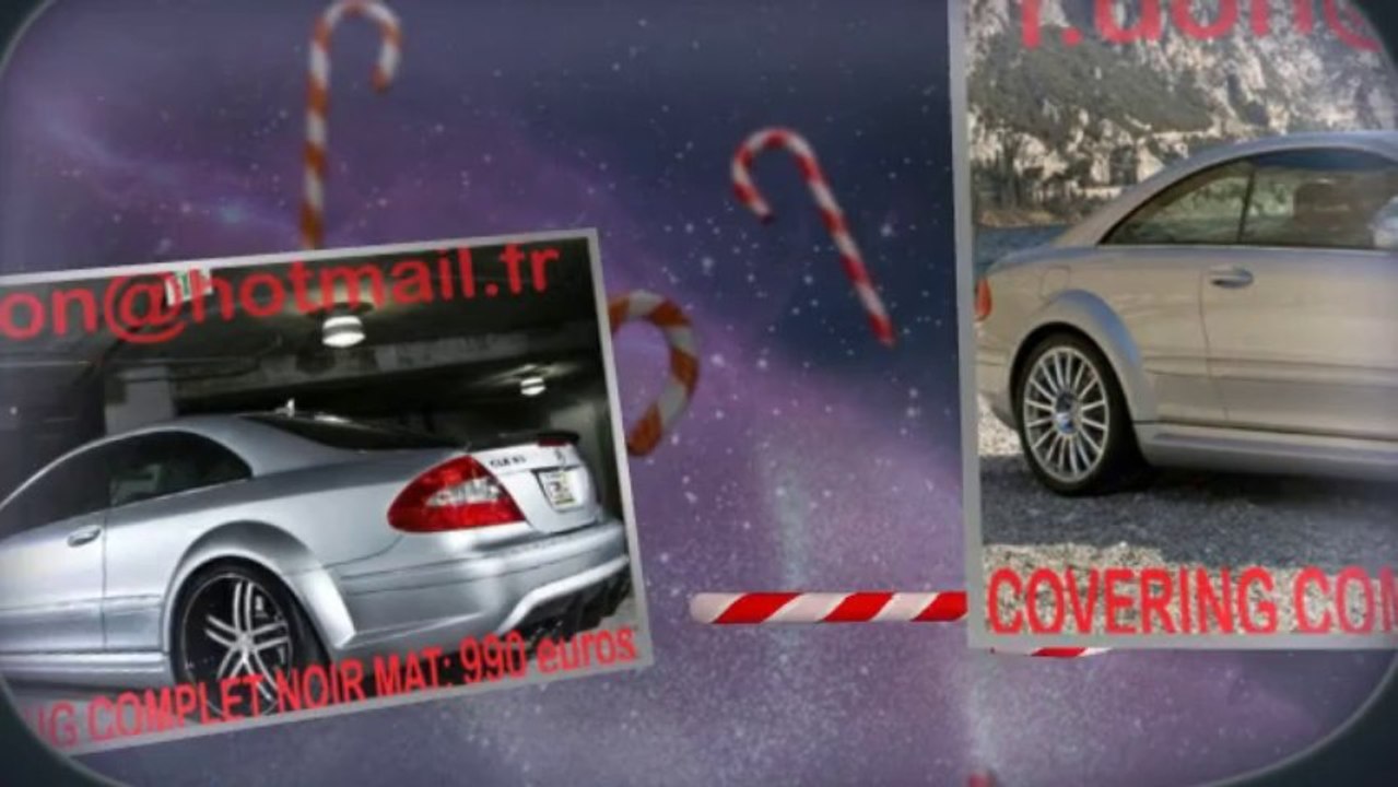 Mercedes CLK noir mat, Mercedes CLK noir mat, Mercedes noir mat, Mercedes CLK Covering noir mat, Mercedes CLK peinture noir mat, Mercedes CLK noir mat