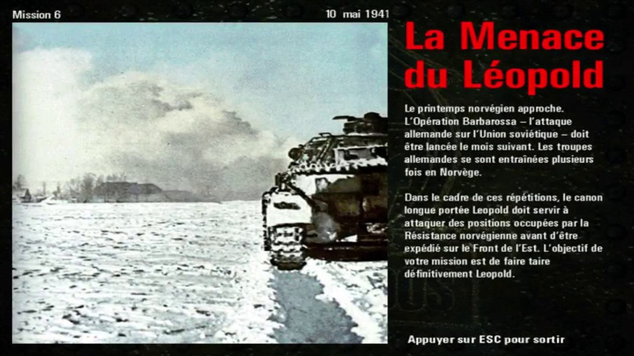 Commandos DLLE/6 La menace du Leopold