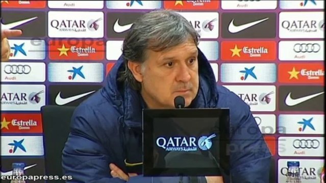 'Tata' Martino: Hay que ganar al Manchester