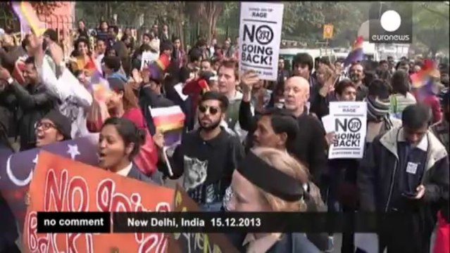 Indian gay rights activists protest court decision