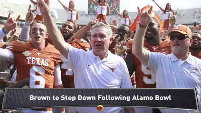 Texas Longhorns' Mack Brown to Step Down