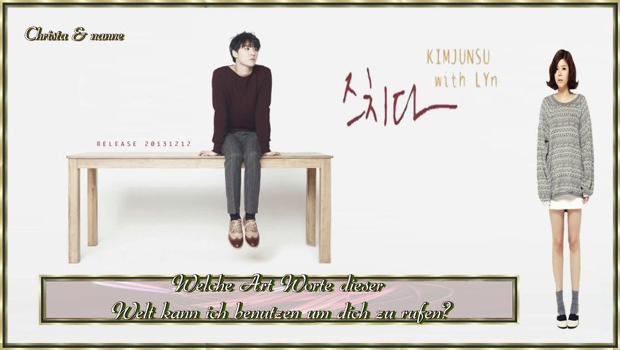 Kim Junsu with LYn - Brushing Past k-pop [german sub]