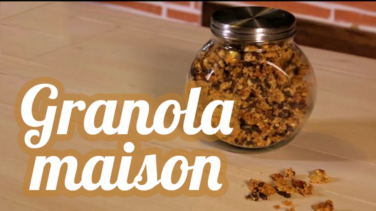 Granola gourmand pour le petit-déjeuner