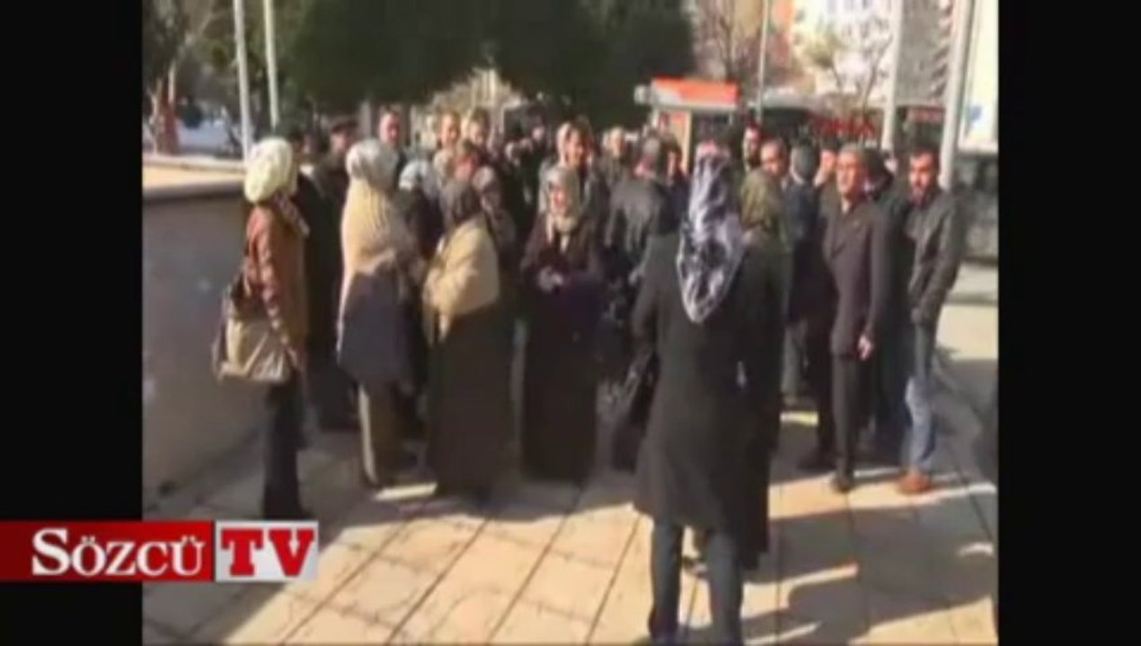 Gaziantep'te doğalgaz eylemi