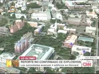 Desalojan universidad de Harvard en EEUU por supuestos explosivos