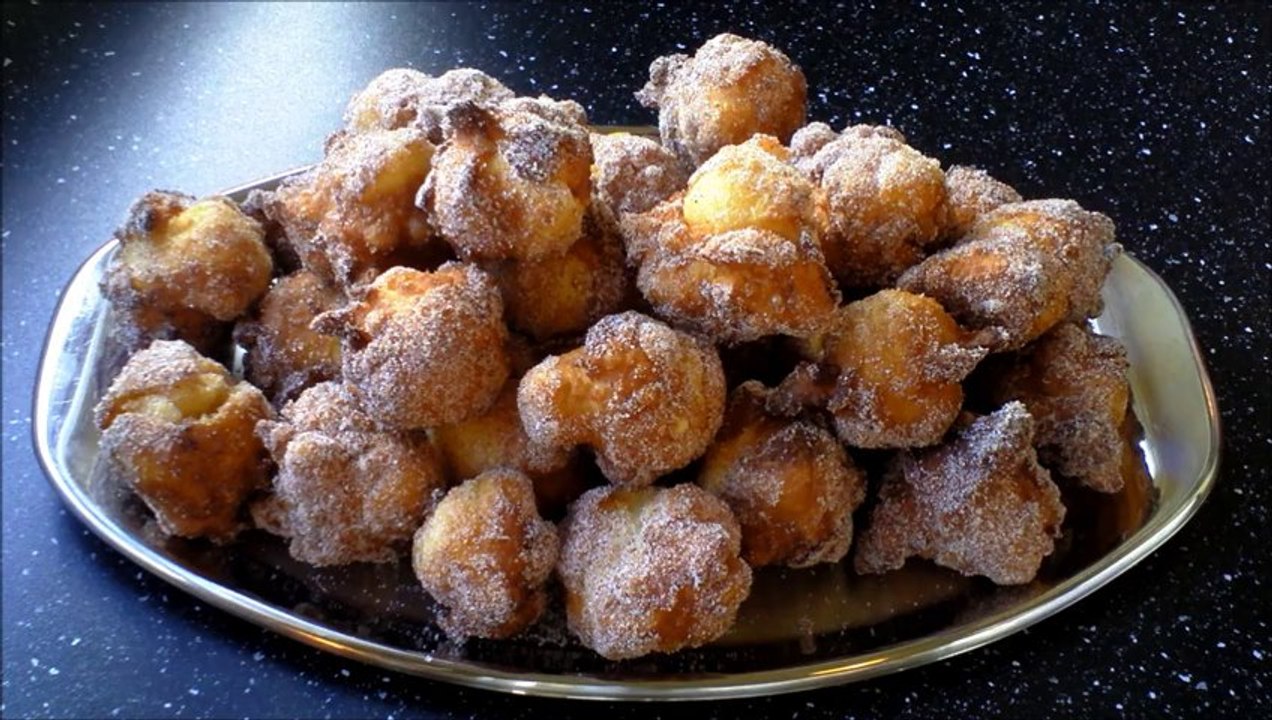 recette de cuisine - Les sonhos (beignets portugais de noël)