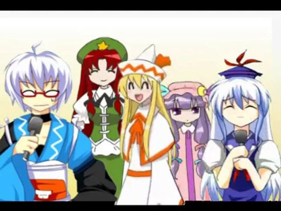 【東方】 2nd Touhou M-1 Grand Prix - PatchuMirin - Judging (English subtitles)