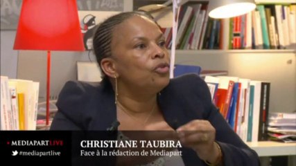 C. Taubira : Vous avez le droit de critiquer les dogmes