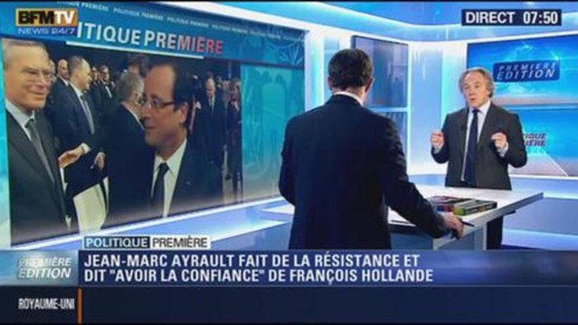 Politique Première: Jean-Marc Ayrault: J'ai la confiance de François Hollande - 20/12