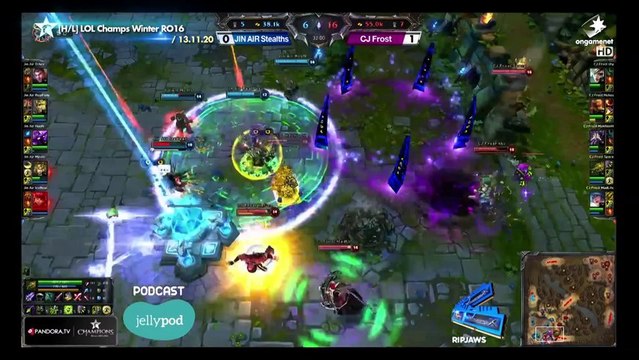[H/L] LOL Champs Winter CJ Frost vs JINAIR Stealths Match 2