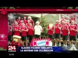 VIDEO: Pizarro se vistió de Papá Noel y cantó villancicos con el Bayern Munich