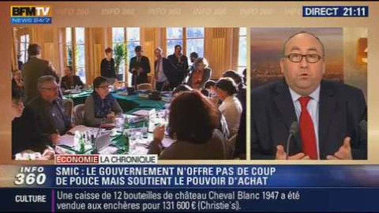 L'Éco du soir: Smic 2014: le gouvernement offre-t-il un coup de pouce ? - 16/12