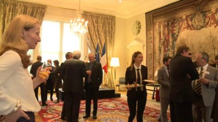 Chris Froome honoré par l'ambassadeur de France à Londres