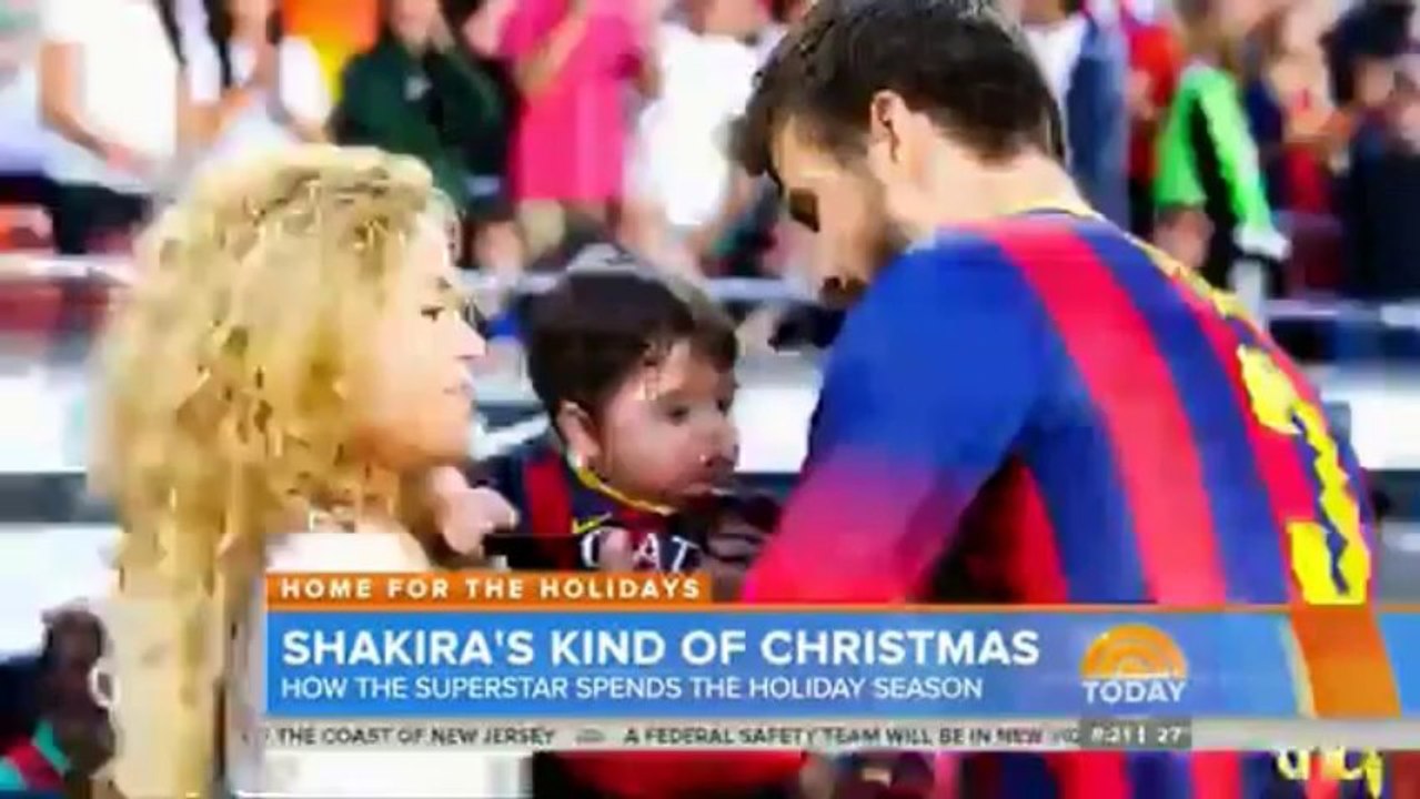 Shakira on the Today Show 16.12.2013