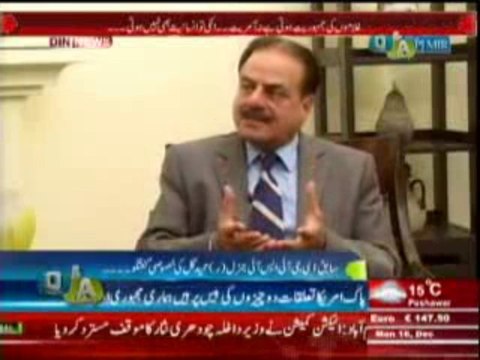 Q & A with PJ Mir (Sabik DG ISI General (R) Hamid Gul Ki Khasusi Guftgu) 16 December 2013