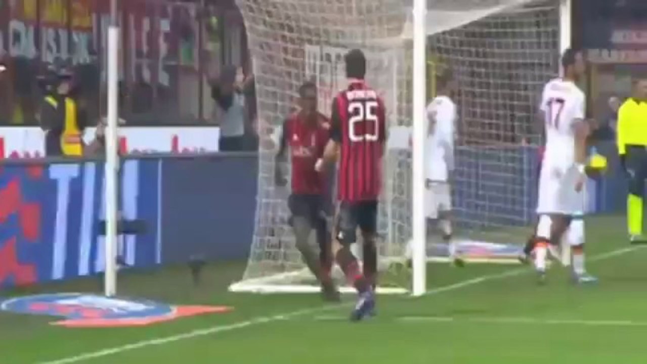 AC Milan - AS Roma 2:2 Goals & Highlights (16.12.2013)