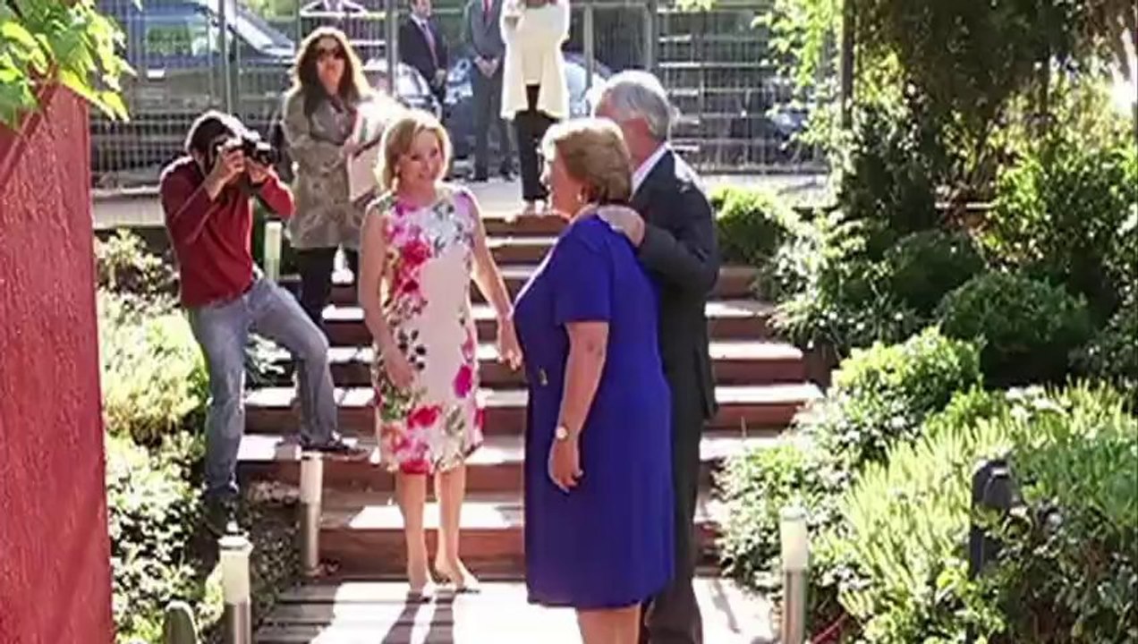Piñera visita Michelle Bachelet