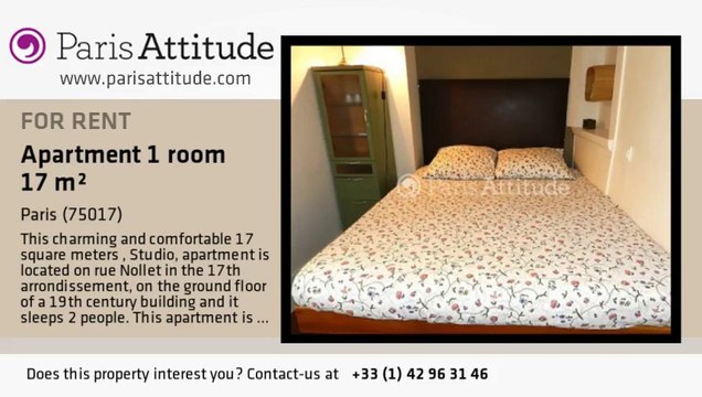 Studio Duplex for rent - Batignolles, Paris - Ref. 7801