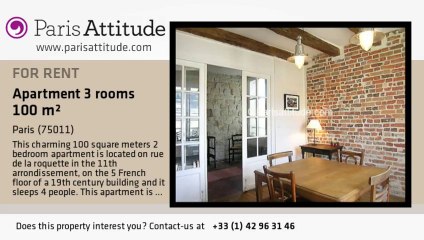 2 Bedroom Apartment for rent - Bastille, Paris - Ref. 631