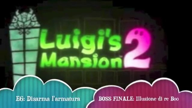 luigis mansion 2 soluzione livello E6 disarma larmatura e il BOSS FINALE illusione di re bo... (Low)