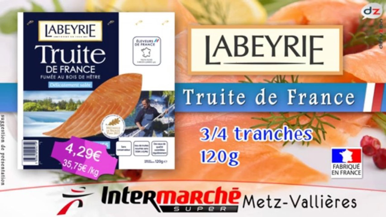 Truite de France - Labeyrie - Diffuzion