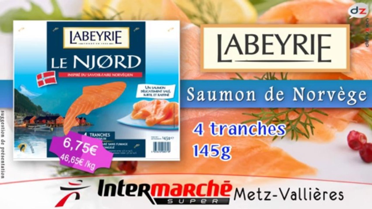 Saumon de Norvège - Labeyrie - Diffuzion