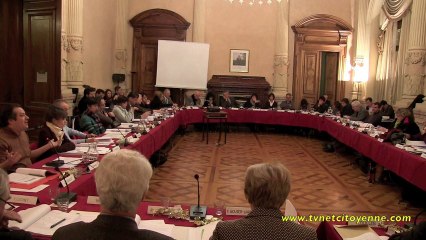 Conseil municipal de Chambery 16 décembre 2013