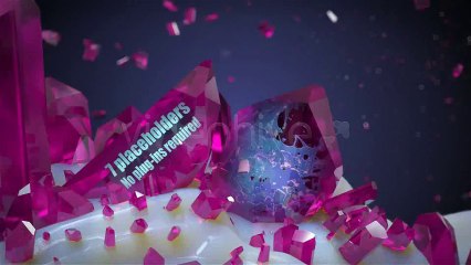 Crystals - After Effects Template