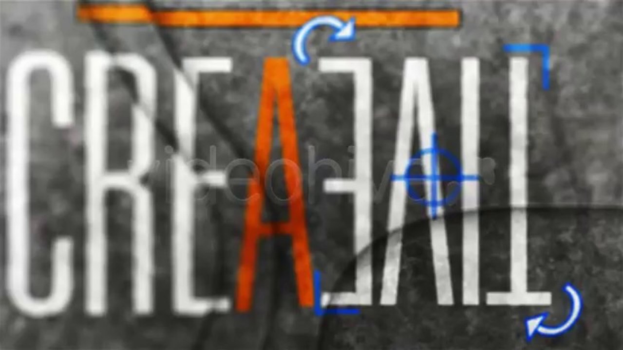 Focus Typography - Papercut - After Effects Template
