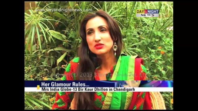 Mrs India Globe-13 Bir Kaur Dhillon In Chandigarh
