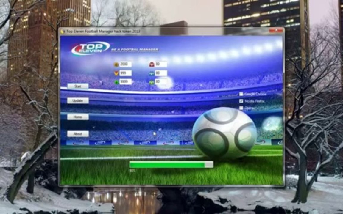 Latest Top eleven hack tool 2013 December...