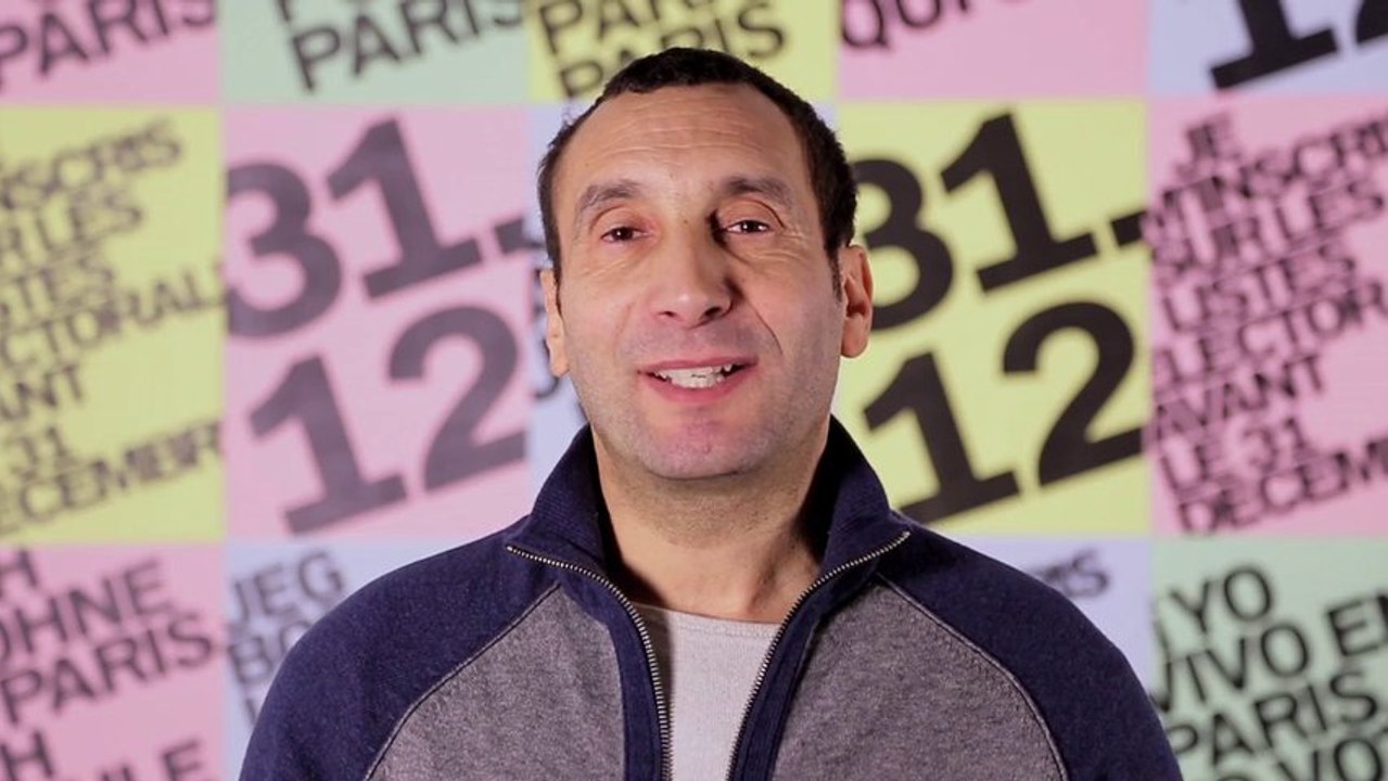 Zinedine Soualem : "Pour décider de l'avenir de Paris, inscrivez-vous !"