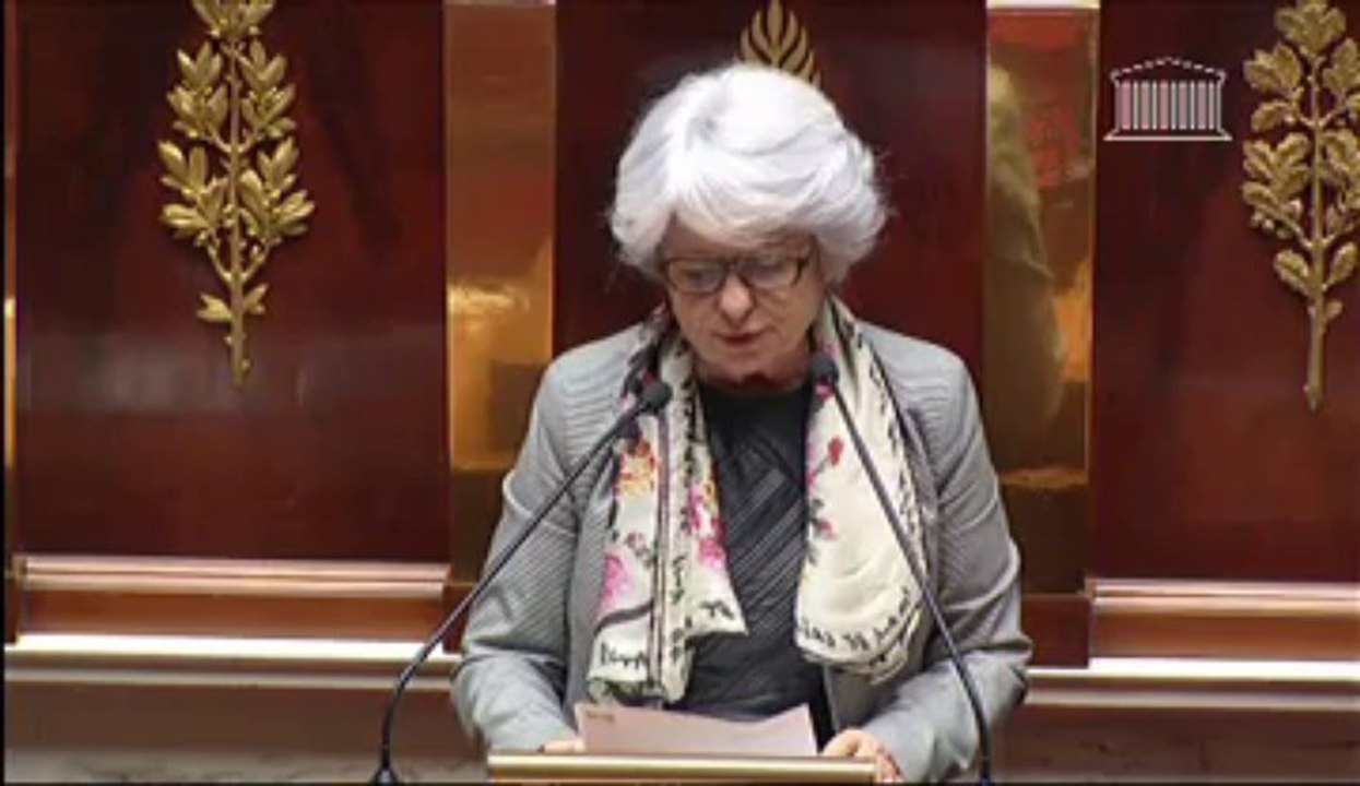 Gisèle Biémouret : intervention en discussion générale sur.