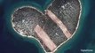 Island’s Satellite Image Looks Like Broken Heart