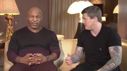Ricky Hatton & Mike Tyson discuss Manchester rivalry