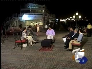 Late Fauzia Wahab praising Babar Ghauri for his good work in ports and shipping