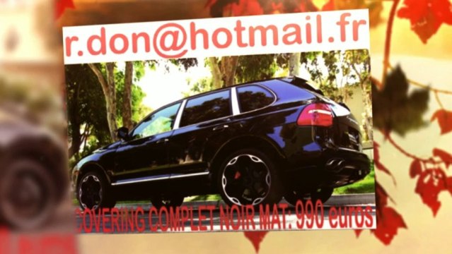 Porsche Cayenne noir mat, Porsche Cayenne noir mat, Porsche noir mat, Porsche Cayenne Covering noir mat, Porsche Cayenne peinture noir mat, Porsche Cayenne noir mat