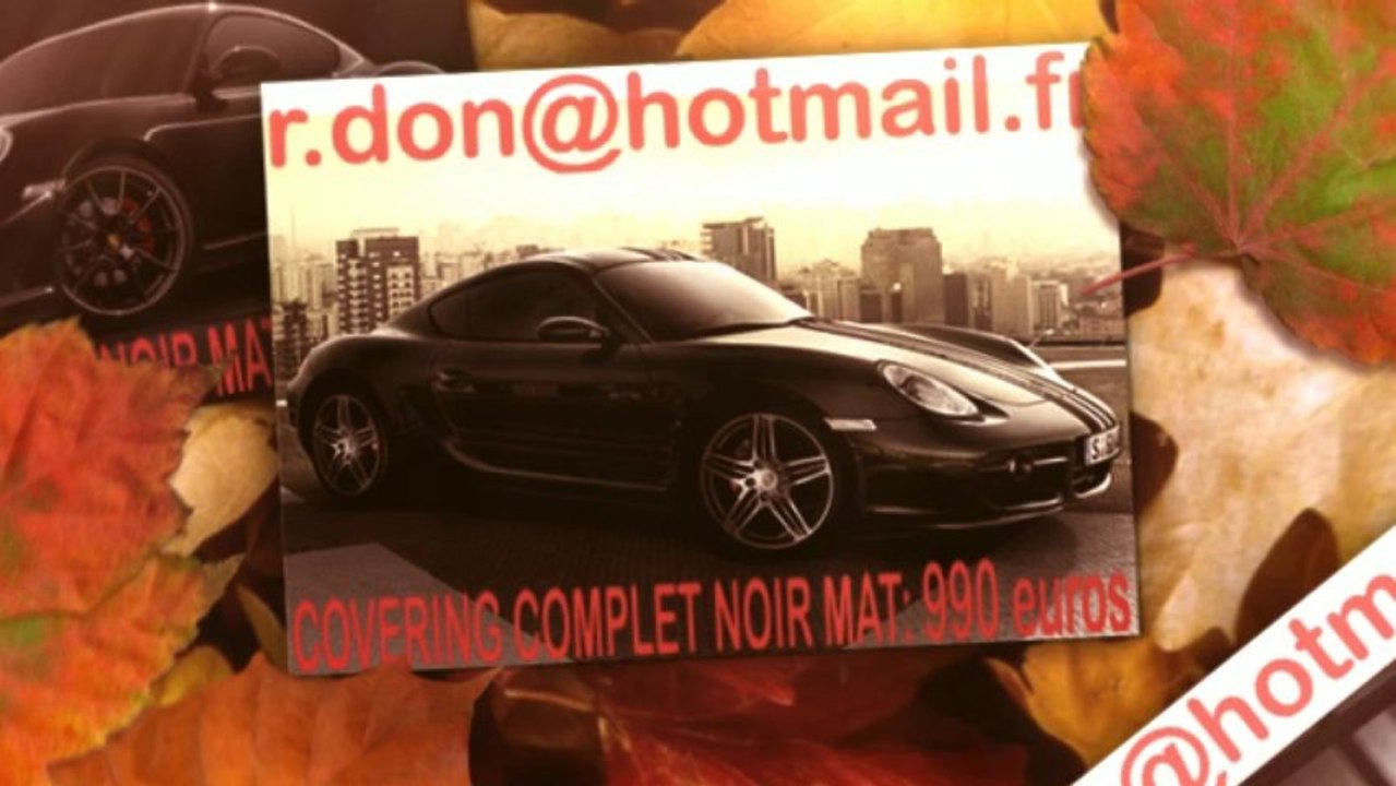 Porsche Cayman noir mat, Porsche Cayman noir mat, Porsche noir mat, Porsche Cayman Covering noir mat, Porsche Cayman peinture noir mat, Porsche Cayman noir mat