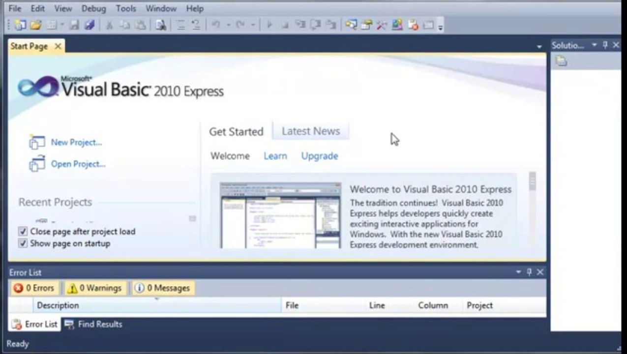 Visual Basic Tutorial 1 - What is Visual Basic on Gegasoft