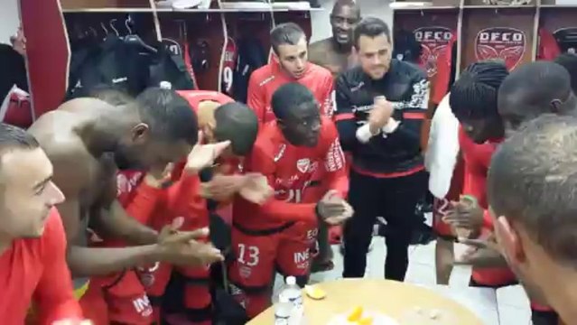 DFCO 1 - 0 Clermont, joie dans les vestiaires