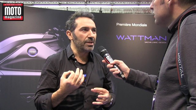Salon moto de Paris : rencontre avec le designer de la Voxan Wattman