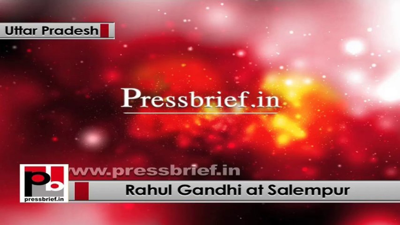 Rahul Gandhi : Many young people  benefited by ”Rozgaar Yojana”
