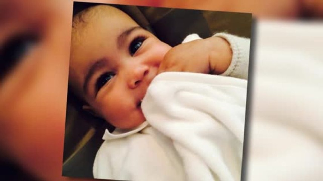 Kim Kardashian Shares a Cute Close-Up of Smiling North