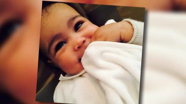 Kim Kardashian Shares a Cute Close-Up of Smiling North