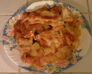 Le gratin de morue à la tomate