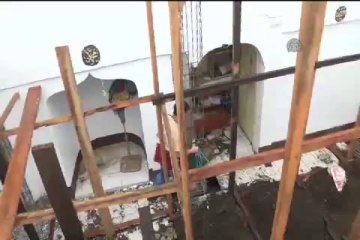 Tayfunun yıktığı camileri Diyanet yapacak