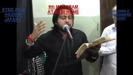 Join the 9th Muharram Noha Khwani at Grandmother’s Home with Syed Zain Haider Jafary 🕯️